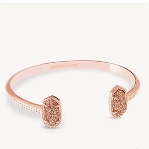 Kendra Scott Rose Gold Open Cuff Bracelet